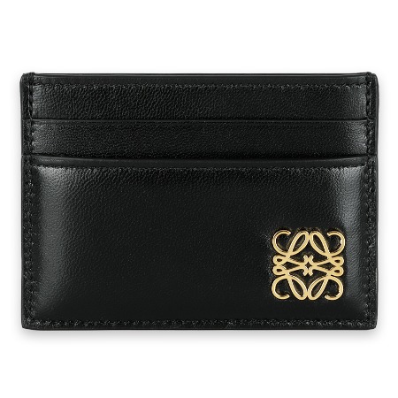24 S/S 로에베 아나그램 로고 카드 지갑(블랙) C821322X01 1100